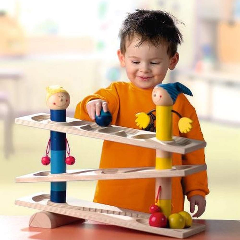 HABA First Wooden Ball Track Roll 'n Roll 'n Roll (Made in Germany